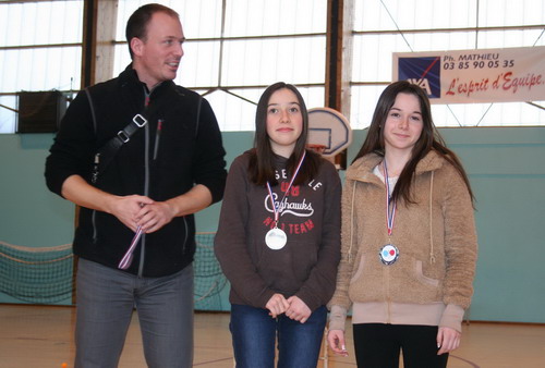 Podium Interclubs Cadettes