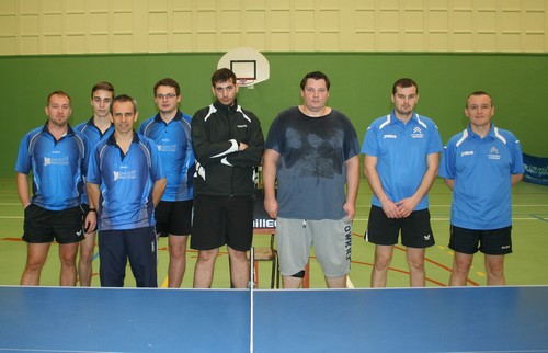 Les equipes de Chagny TT 1 et Bresse Ping 1