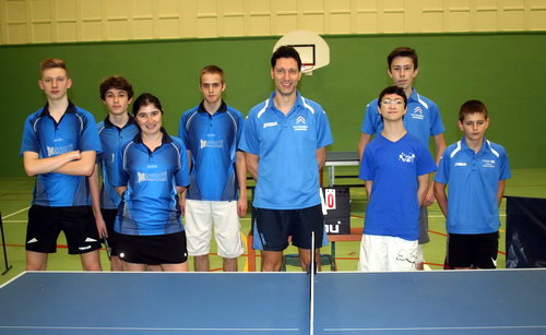 L'equipe de CHAGNY TT 3 et BRESSE PING 2