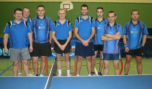 Les equipes de Chagny TT 1 et AS GAZELEC AUXERRE 1