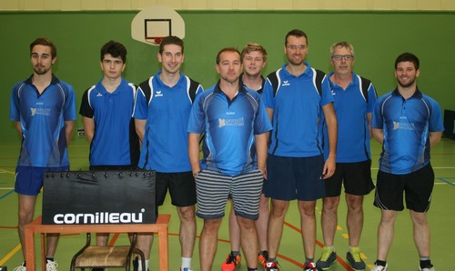 Les equipes de Chagny TT  et AS GAZELEC AUXERRE 2