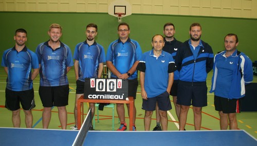 Les equipes de Chagny TT1 et JOIGNY 1