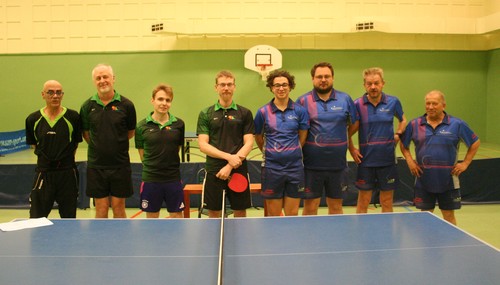 Les equipes de CHAGNY TT 3 et MONTCHANIN TT 1