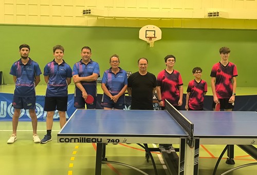 Les équipes de Chagny TT3 et GENELARD PARAY TT 7