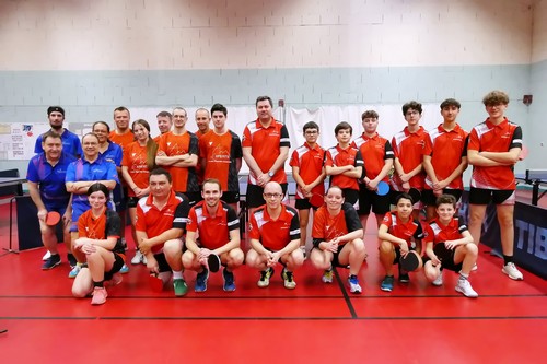 Les equipes de Chagny TT3 et EPLR CHARNAY