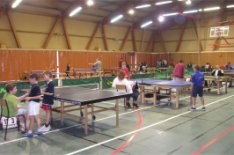 La salle du BREUIL avec ses 14 tables