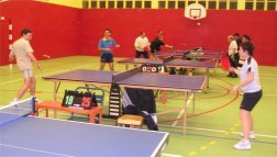 Le tournoi au gymnase du CHAGNY TT